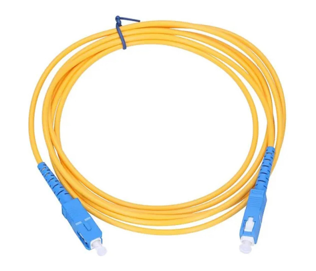 ExtraLink SC/UPC-SC/UPC Patchcord Jednomodowy Simplex G652D 3mm 1m - 1543578 - zdjęcie